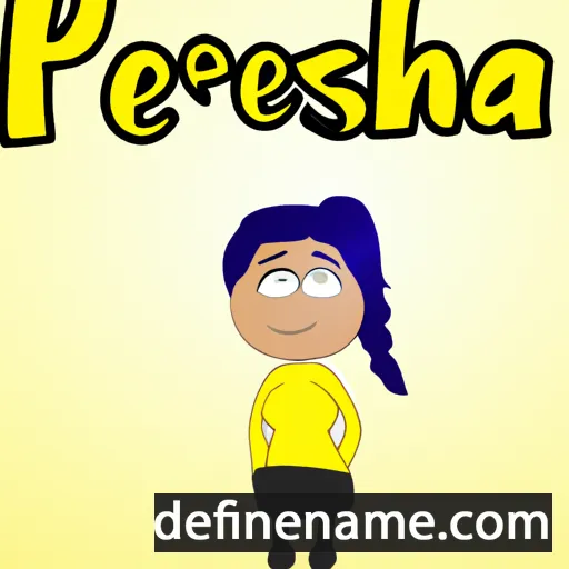 Presheena cartoon