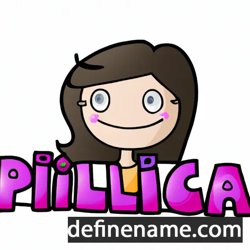 Pricila cartoon