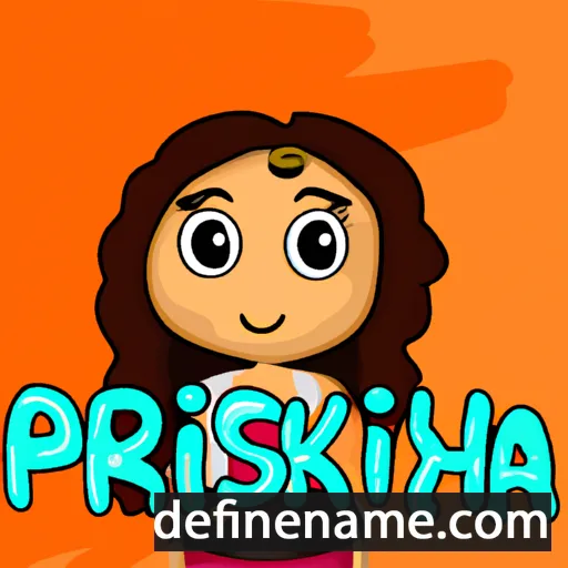 Priskiana cartoon