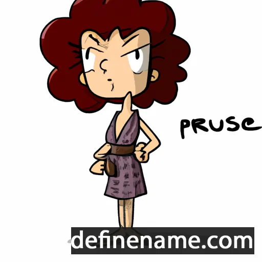 Prisque cartoon