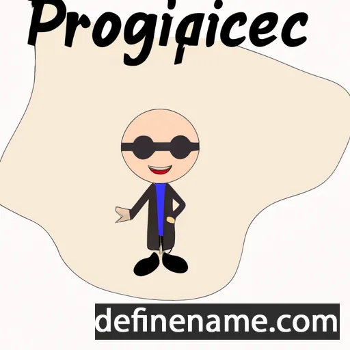 Protogène cartoon