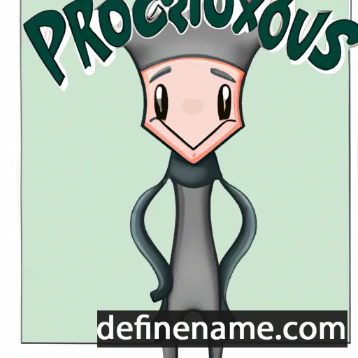 Proxenus cartoon