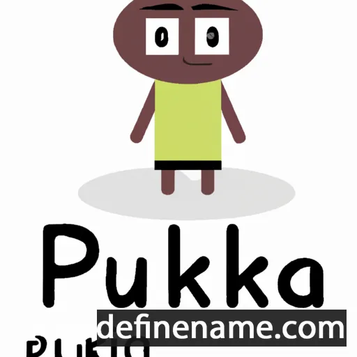 Pukaq cartoon