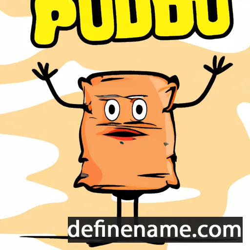 Pulod cartoon