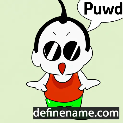 Puwadol cartoon