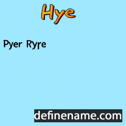 Pyirre cartoon