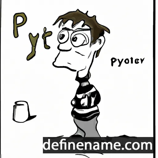 Pyjter cartoon