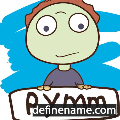 Pymen cartoon