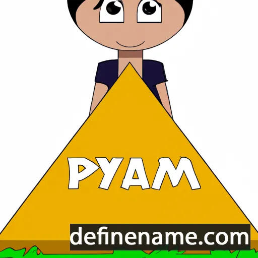 Pyram cartoon