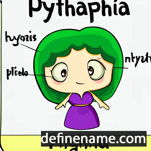 Pyrthina cartoon