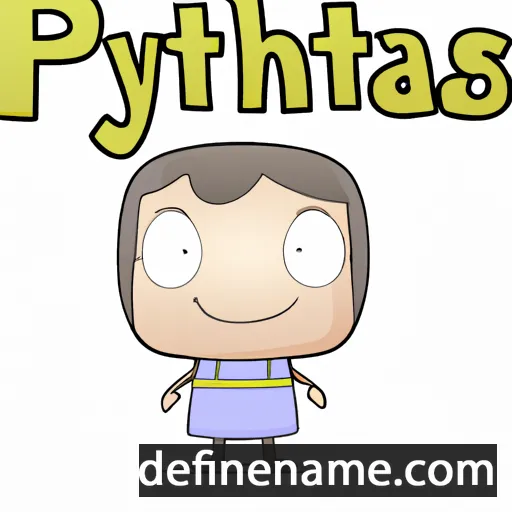 Pythias cartoon