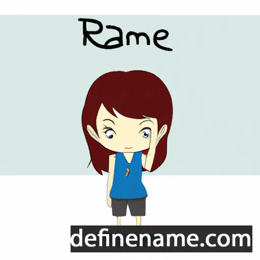 Raemee cartoon