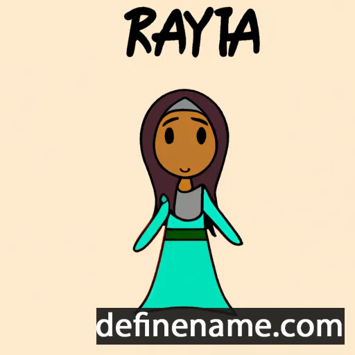 Rafiya cartoon