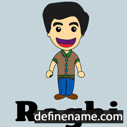 Raghav cartoon