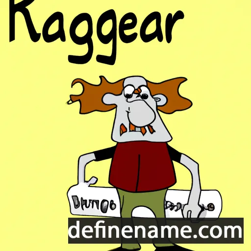 Raginberga cartoon