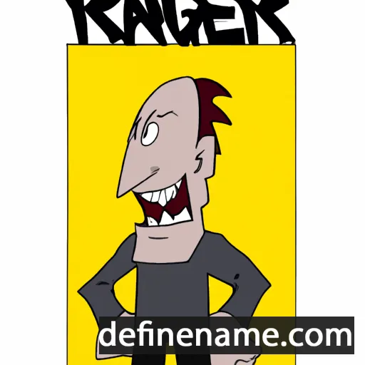 Ragner cartoon