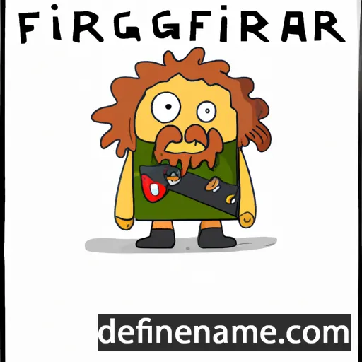 Ragnfreðr cartoon