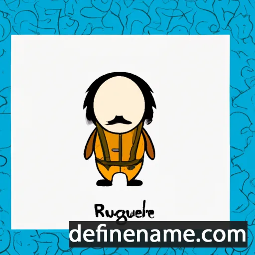 Ragúel cartoon