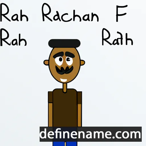 Raheim cartoon