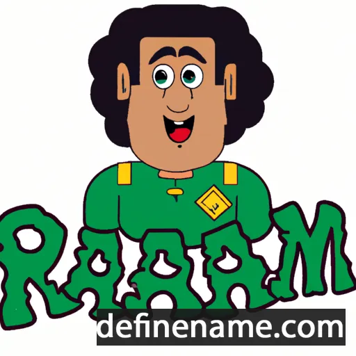 Rahiem cartoon