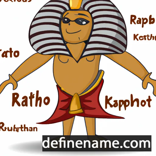 Rahotep cartoon