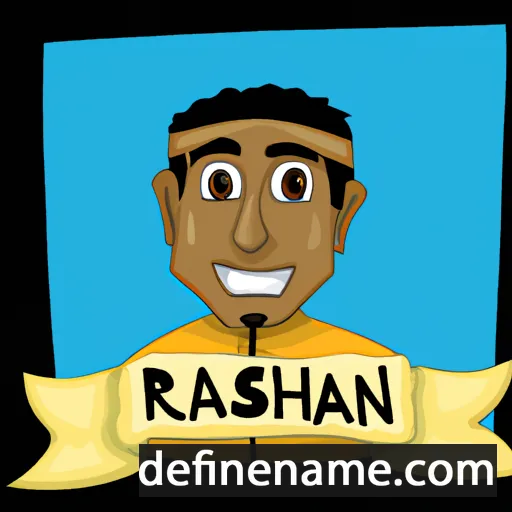 Rahsaan cartoon