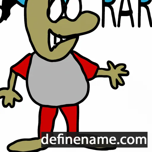 Raiår cartoon