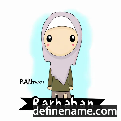 Raihanah cartoon