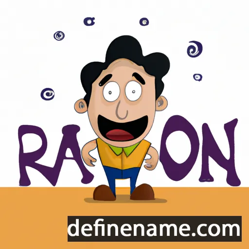 Raimón cartoon