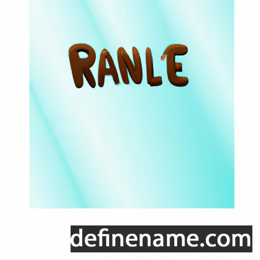 Rainel cartoon