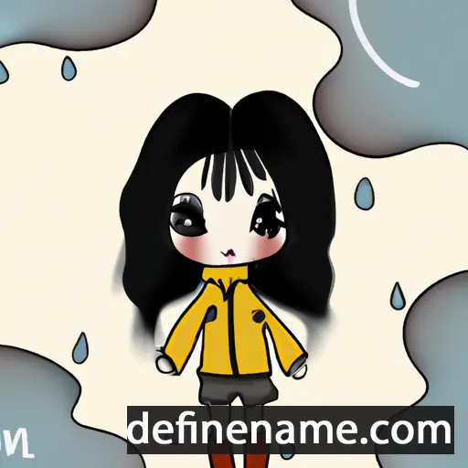 Rainie cartoon