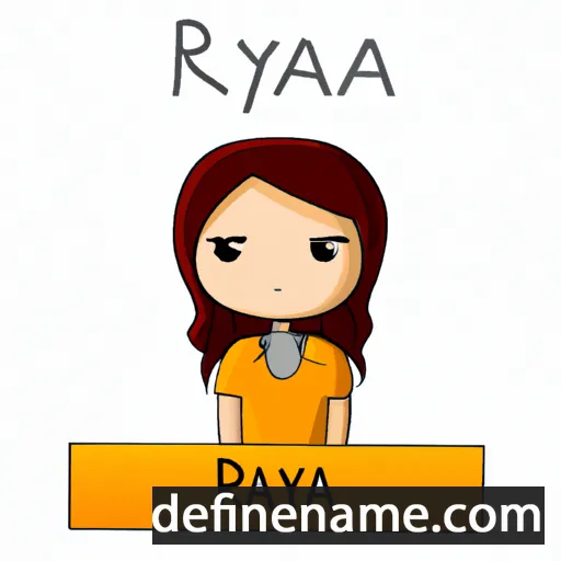 Raiya cartoon