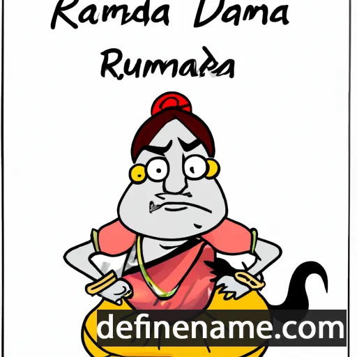 Rajmunda cartoon