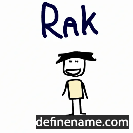 Raka cartoon