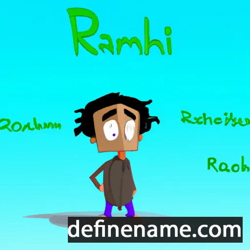 Rakhim cartoon