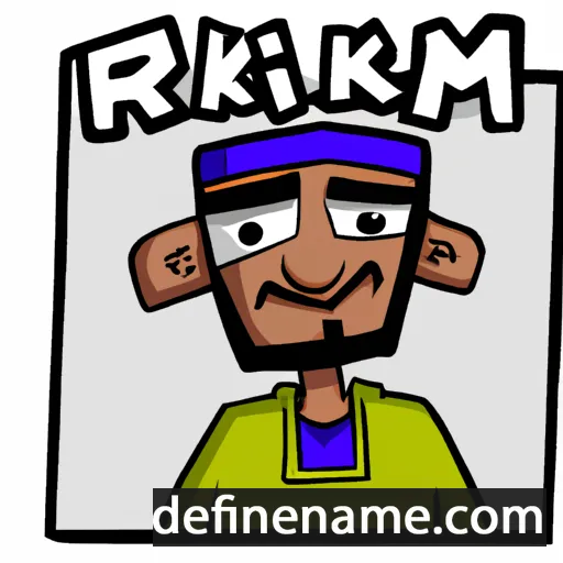 Rakim cartoon