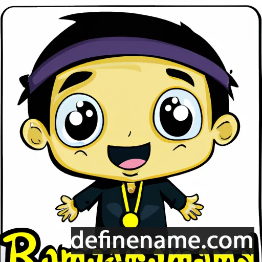 Ramadhansyah cartoon