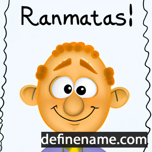 Ramantas cartoon