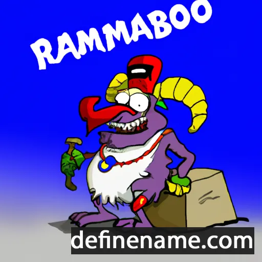 Ramborg cartoon