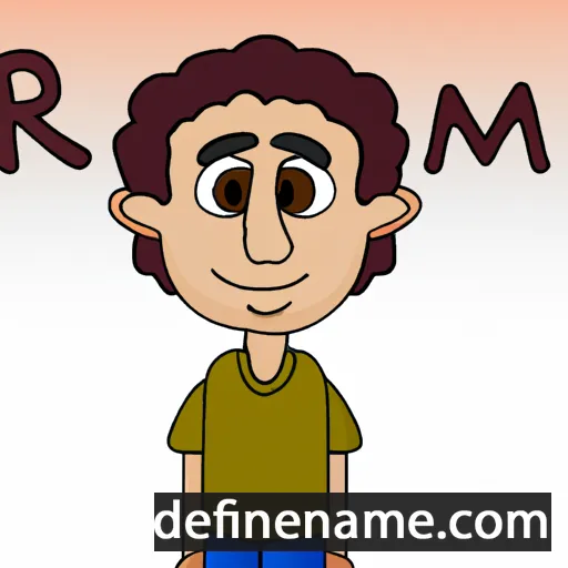 cartoon of the name Rami