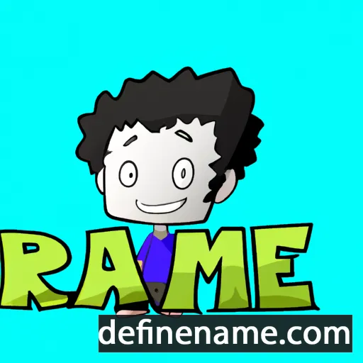 Ramie cartoon