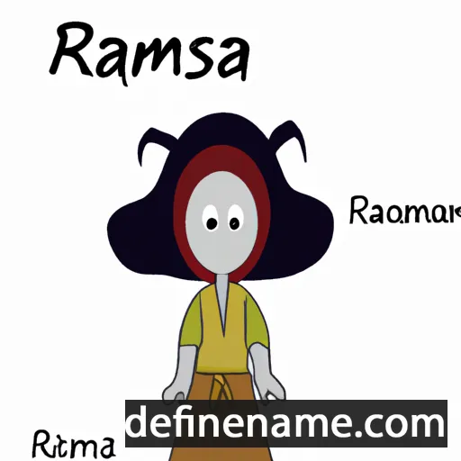 Ramisa cartoon