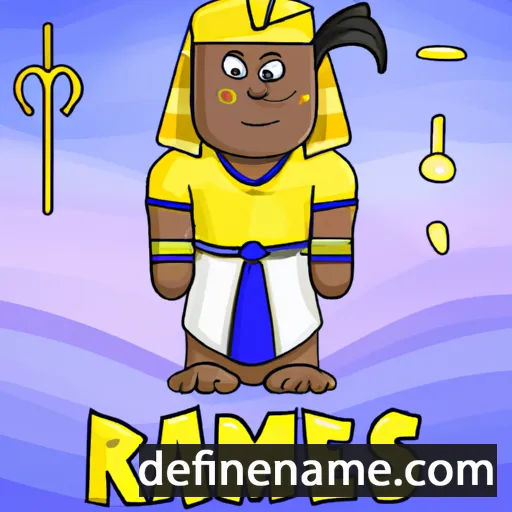 cartoon of the name Ramses