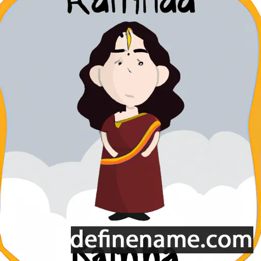 Ramtha cartoon