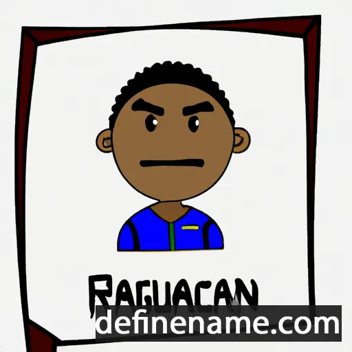 Raquan cartoon