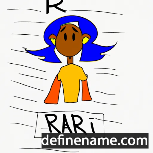 Rarii cartoon