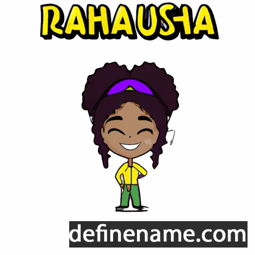 Rashaunda cartoon