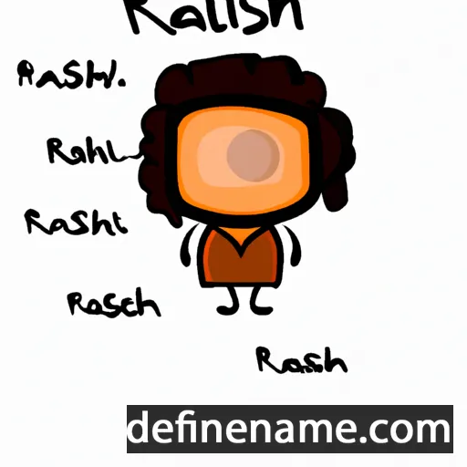 Rashel cartoon