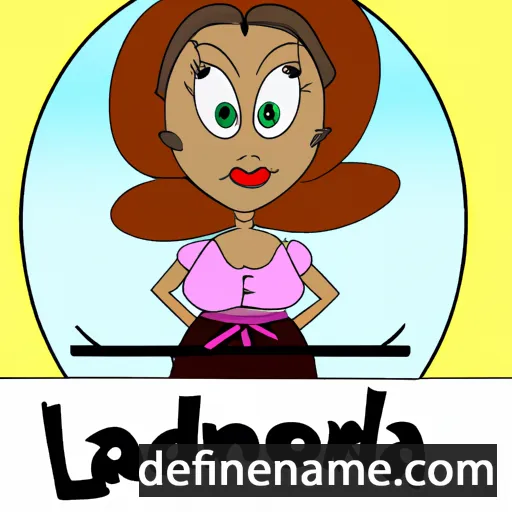 LaDonna cartoon