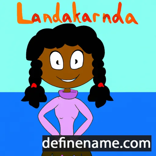 Lakendra cartoon